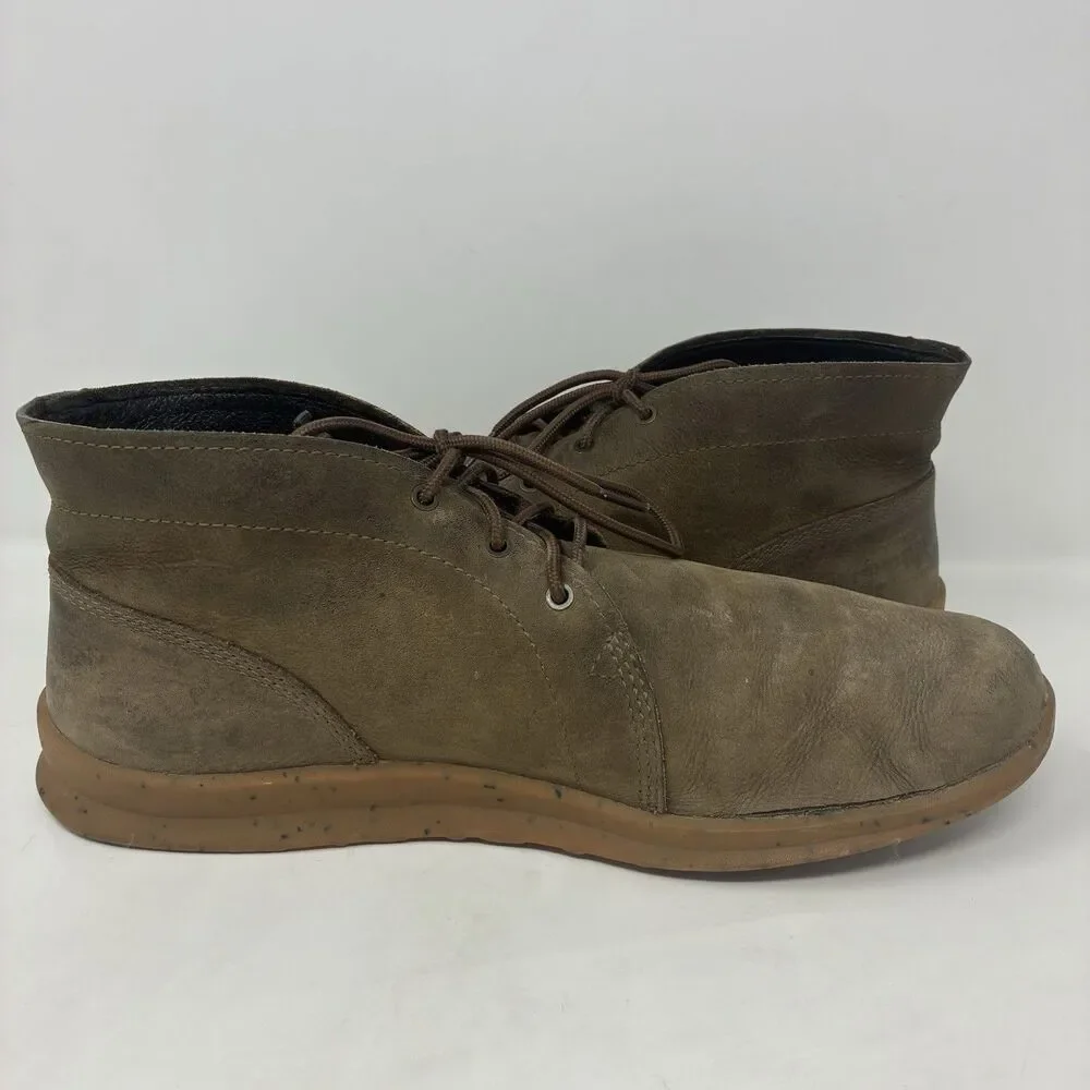 Danner Boots Mens 10 D Pilgrim Chukka Bracken Leather Shoes Brown Suede 37641